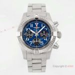 Swiss Grade One Breitling Avenger Chronograph 45 Blue Dial Watches BLS Factory B01 Movement